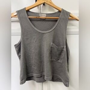 NWT Brixton 100% organic cotton pocket tank xs